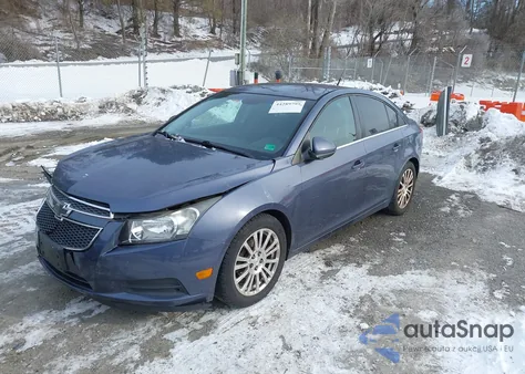 2014 Chevrolet Cruze Eco Manual z USA, uszkodzony, nr VIN 1G1PJ5SBXE7101996